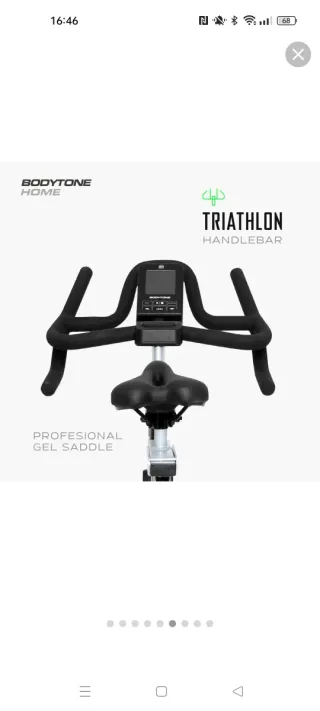 Bici spinning Bodytone DS60 Smart Bike