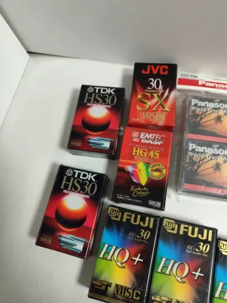 14 cintas para video cámara VHS-C