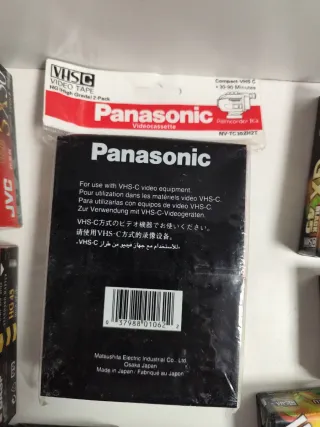 14 cintas para video cámara VHS-C
