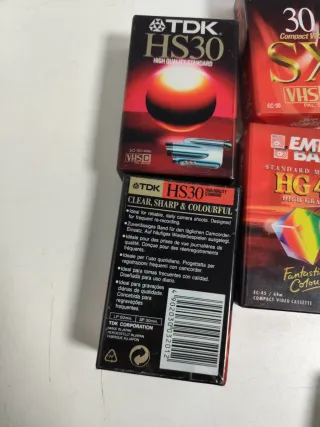 14 cintas para video cámara VHS-C