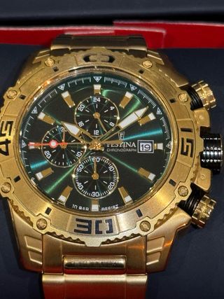 Reloj Festina Prestige Oro y Verde