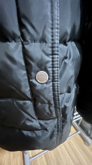Abrigo acolchado plumas Tommy Hilfiger negro XL