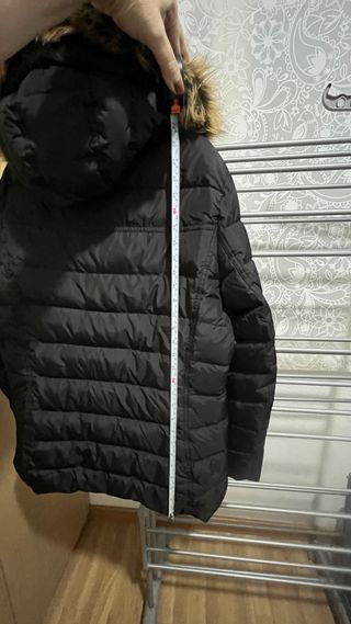 Abrigo acolchado plumas Tommy Hilfiger negro XL