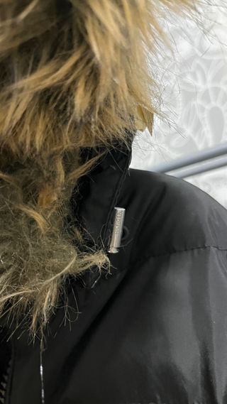 Abrigo acolchado plumas Tommy Hilfiger negro XL