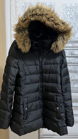 Abrigo acolchado plumas Tommy Hilfiger negro XL