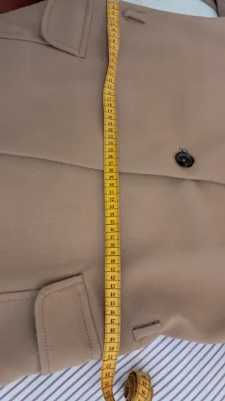 Cappotto Mango Beige Vestibilità Ottima