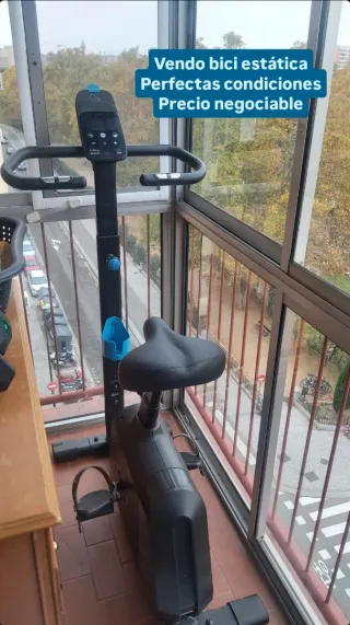 Bicicleta estática Vendo