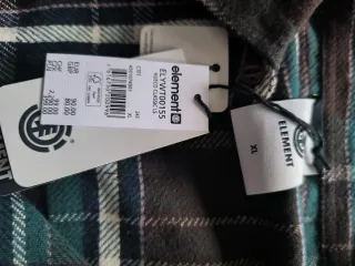 Camisa Element cuadros hombre