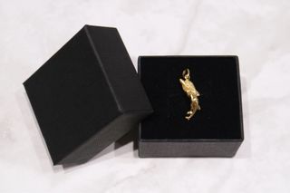 COLGANTE DELFINES, ORO 18K/1.7g