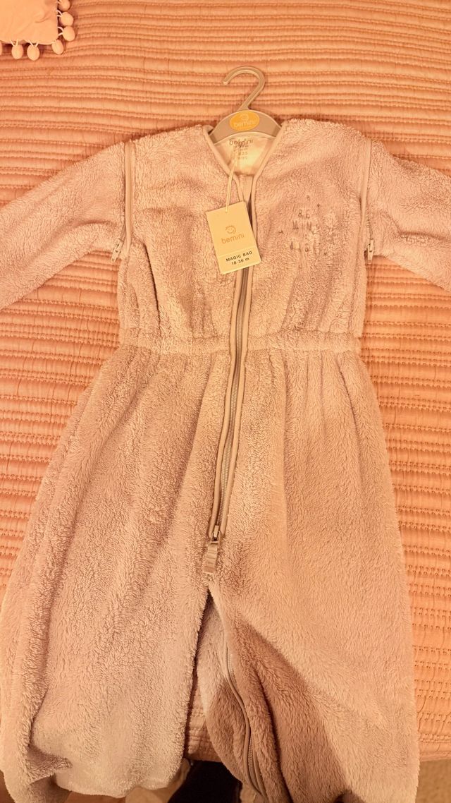 Pijama saco dormir BEMINI bebé 18-36m nuevo
