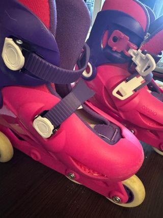 Patines Oxelo Talla Ajustable + Protecciones