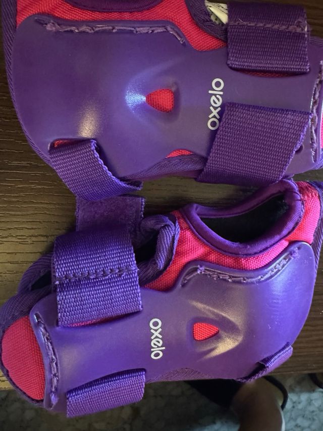 Patines Oxelo Talla Ajustable + Protecciones