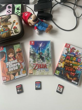 Nintendo Switch Oled + Juegos y Accesorios