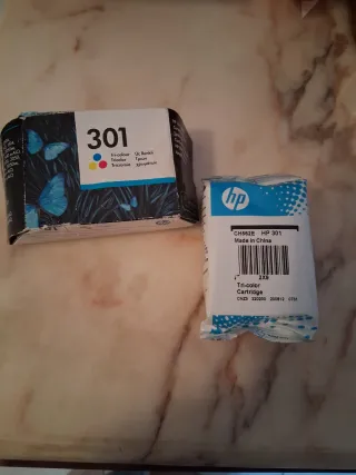 Cartucho HP 301 Tricolor