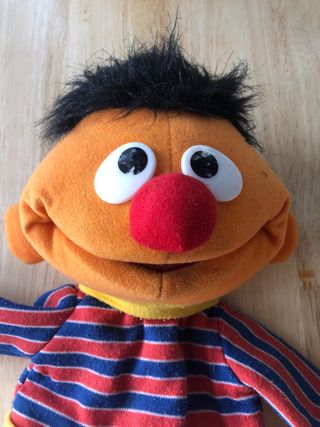 Marioneta Epi. Barrio Sésamo. Vintage años 70