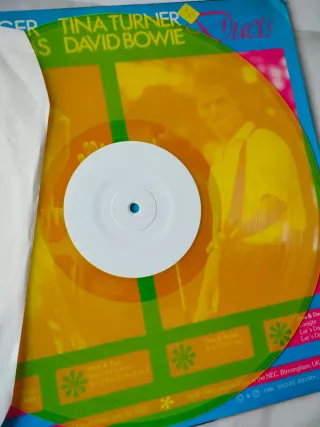 Mick Jagger & Tina Turner Duets Vinilo Amarillo