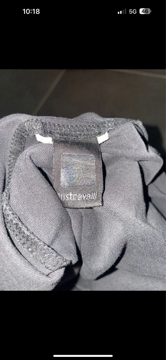 T-shirt Just Cavalli nera con stampa teschio