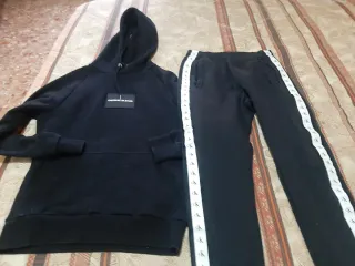 Tuta ragazzo Calvin Klein nera