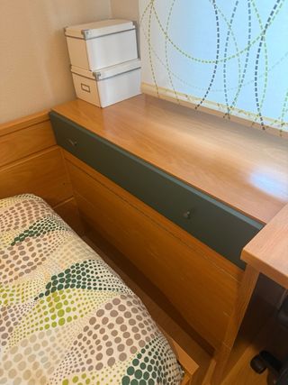 Habitación juvenil 2 camas + mesa estudio