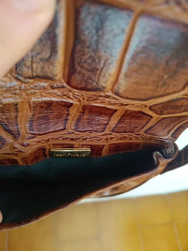 Borsetta vintage Jean Picard vera pelle