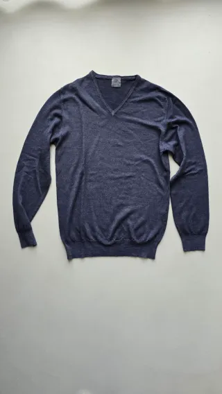 Pullover Uomo Blu/grigio
