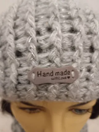 Set berretto e scaldacollo uncinetto