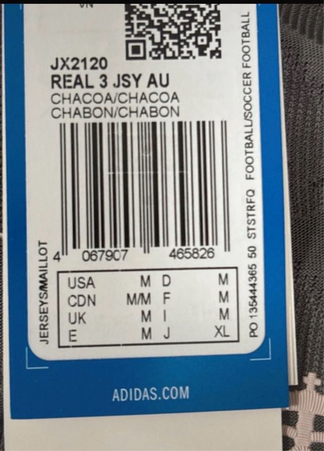 Camiseta Real Madrid Adidas