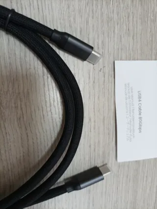 Silkland 80Gbps USB4 V2.0 Cable Thunderbolt 5 1.5m
