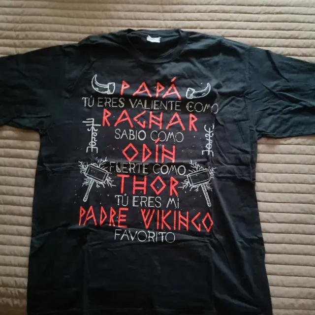 Camiseta Padre Vikingo Talla XL