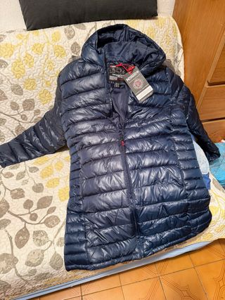 Chaqueta Geographical Norway Azul Unisex nueva