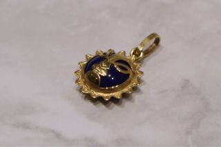 COLGANTE SOL, ORO 18K/2.5g