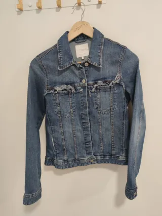 Cazadora vaquera Zara azul