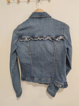 Cazadora vaquera Zara azul