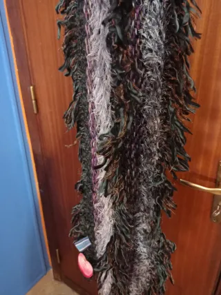 Sciarpa donna effetto peloso