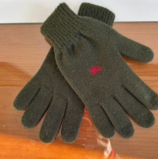 Guantes Burberry Verde Militar