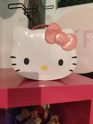 Neceser Hello Kitty Blanco y Rosa