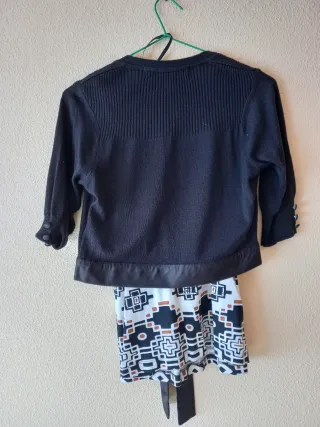 Top Fórmula Joven Estampado con Chaqueta Torera