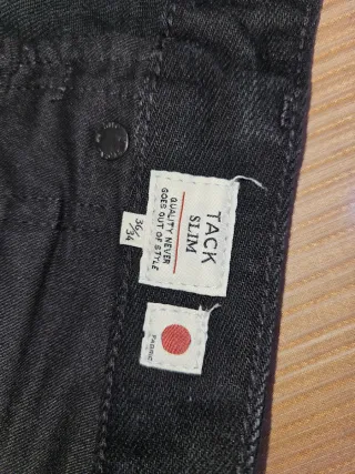 Vaqueros Levi's Made & Crafted negros