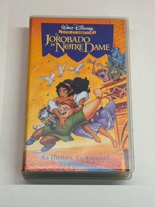 VHS El Jorobado de Notre Dame de Disney