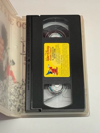 VHS El Jorobado de Notre Dame de Disney