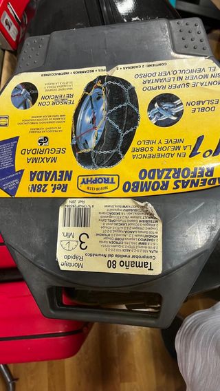 Cadenas Nieve Rombo Reforzadas Talla 80