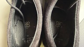 Zapatos de ante negros