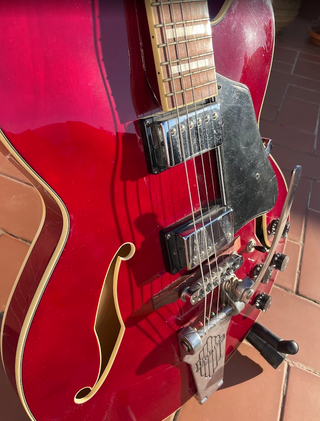 Guitarra Ibanez Roja + Funda