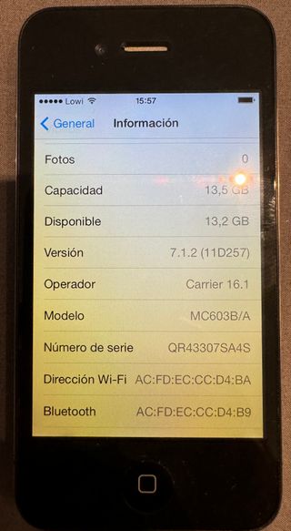 iPhone 4 16GB Nero