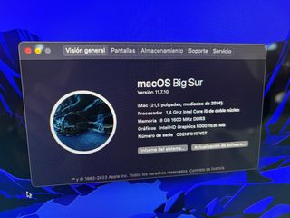 iMac 21.5 mediados 2014