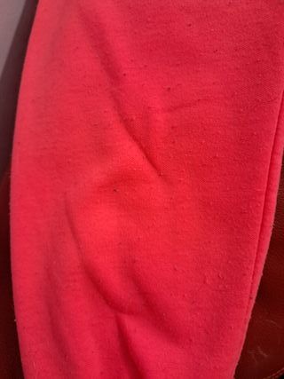 Sudadera oversize rosa