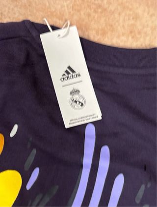 Sudadera Real Madrid Adidas Azul Multicolor