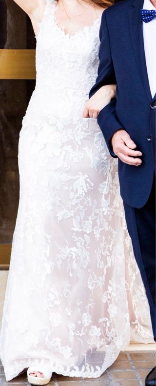 Vestido de Novia Encaje Blanco