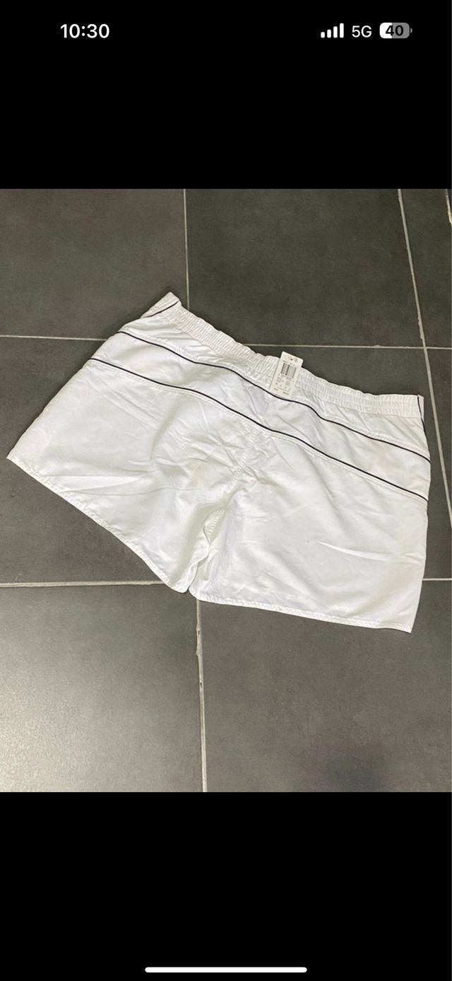 Costume Fila Bianco Nuovo Tag L
