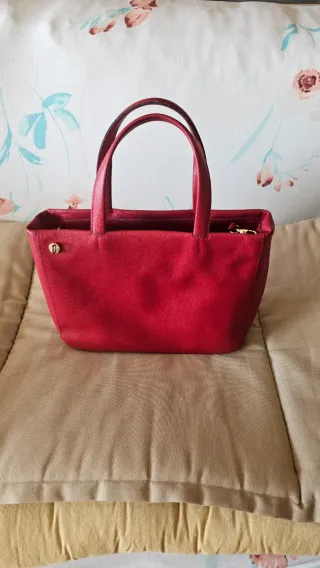 Bolso Piel Furla Rojo.